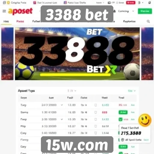 Plataforma 3388 bet ganha destaque entre apostadores
